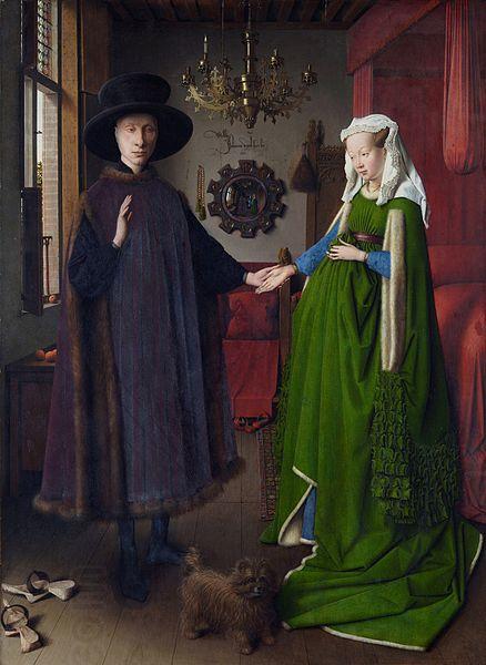 Jan Van Eyck Portret van Giovanni Arnolfini en zijn vrouw China oil painting art